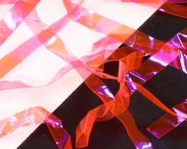 Fine FlashBack Strips, 2 mm, Fluo Pink UV-Pearl / 57
